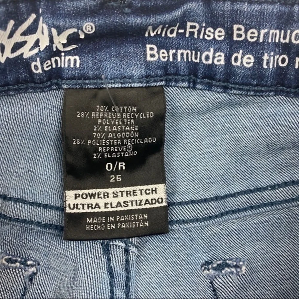 Mossimo‎ Power Stretch Distressed Bermuda Short
